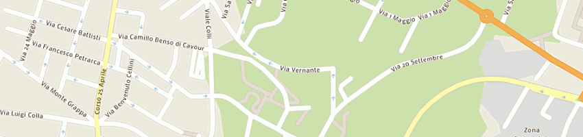Mappa della impresa dilizia filomena a RIVOLI