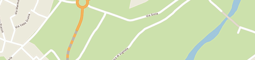 Mappa della impresa crea (srl) a CUNEO