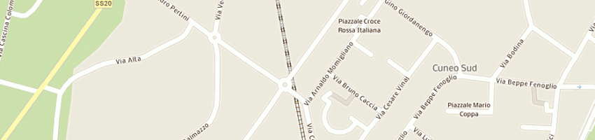 Mappa della impresa mauro bartolomeo a CUNEO