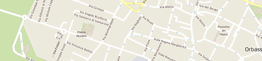 Mappa della impresa carbone angela e c sas a ORBASSANO