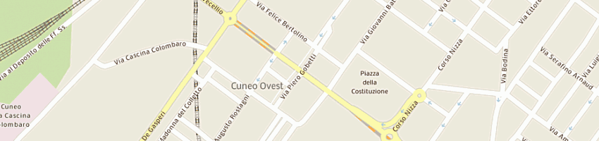 Mappa della impresa snc tanaceto di celso tanaceto e c a CUNEO