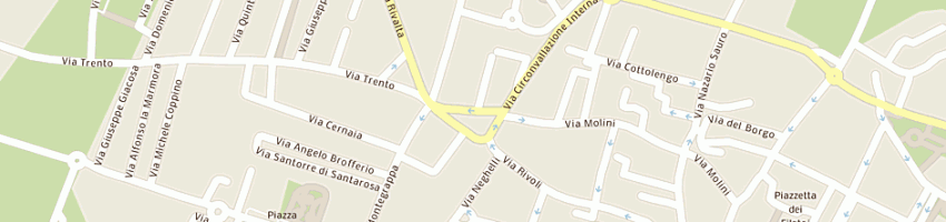 Mappa della impresa bottigliengo (snc) a ORBASSANO