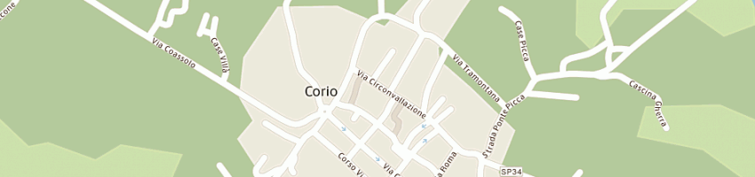 Mappa della impresa ditre' di valerio e marco diglio e c sas a CORIO