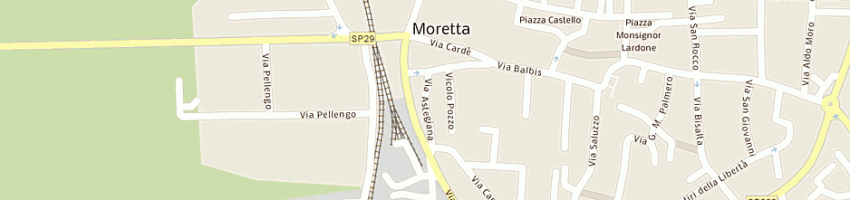 Mappa della impresa caffaro roberto a MORETTA