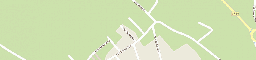 Mappa della impresa giraudo international srl a TORINO