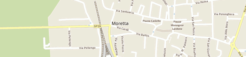 Mappa della impresa caffaro fratelli (snc) a MORETTA