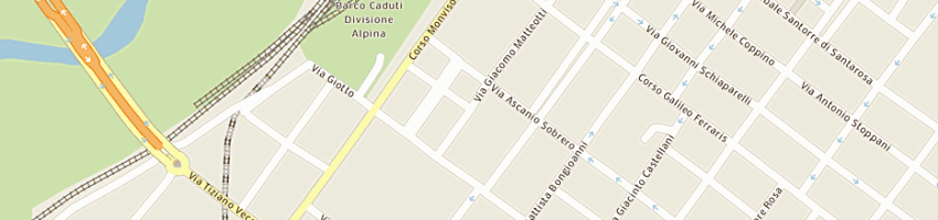 Mappa della impresa ced di guarneri claudio e c sas a CUNEO