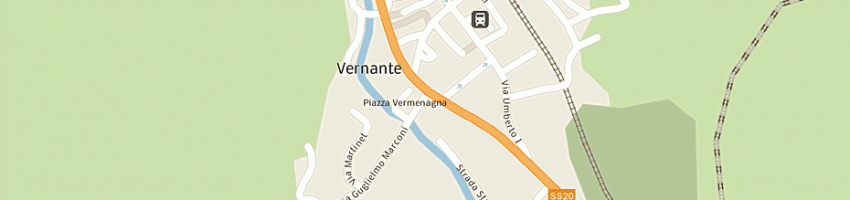 Mappa della impresa marinone andrea e mombello angela snc a VERNANTE