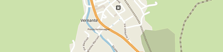 Mappa della impresa scuola elementare a VERNANTE