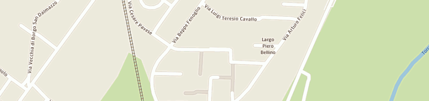 Mappa della impresa oltreblu' di argentini valter e brizio martino snc a CUNEO