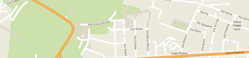 Mappa della impresa barbato antonio a RIVOLI