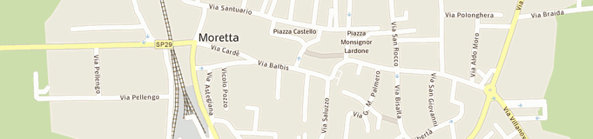 Mappa della impresa pignatta giorgio a MORETTA
