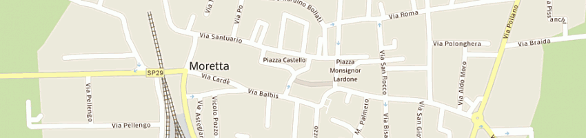 Mappa della impresa bertino fratelli a MORETTA