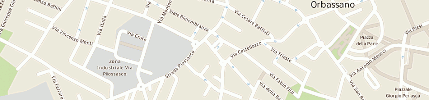 Mappa della impresa cimino angelo a ORBASSANO