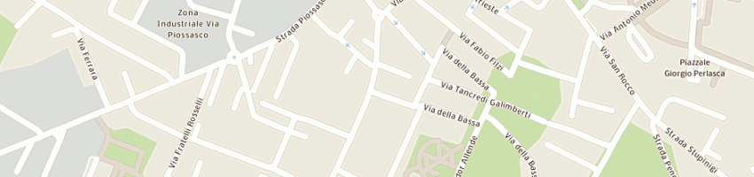 Mappa della impresa racca candellero rita a ORBASSANO