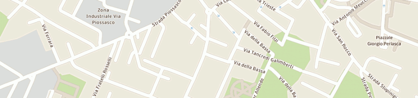 Mappa della impresa liberty a ORBASSANO