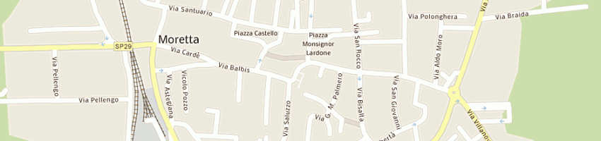 Mappa della impresa virano claudia a MORETTA