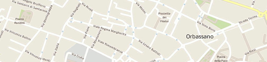 Mappa della impresa giti di taschero claudia e c sas a ORBASSANO