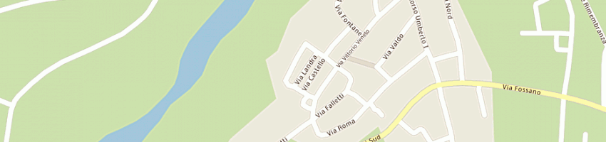 Mappa della impresa blua guido a VILLAFALLETTO
