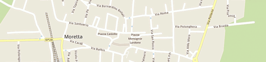 Mappa della impresa pgf di grasso flli (snc) a MORETTA