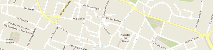 Mappa della impresa aurora srl a ORBASSANO