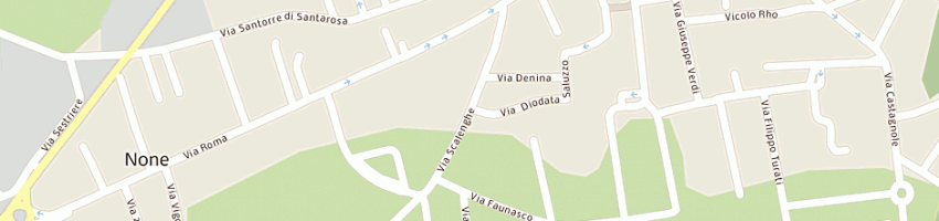 Mappa della impresa la ginestra snc di bossa e negro a NONE