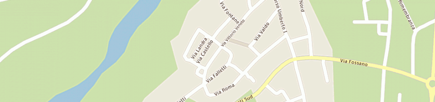 Mappa della impresa parchetti romano a VILLAFALLETTO