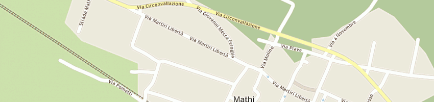 Mappa della impresa 3 enne (snc) a MATHI