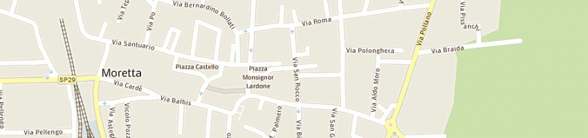 Mappa della impresa studio bonato a MORETTA