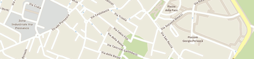 Mappa della impresa demasi antonio tappezziere in stoffa a TORINO