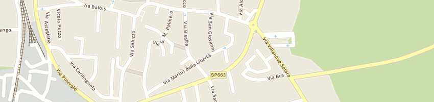 Mappa della impresa polizia a CUNEO