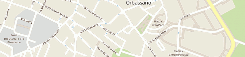 Mappa della impresa istituto maria vittoria di bodo guido e c - snc a TORINO