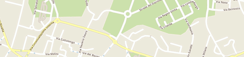 Mappa della impresa sicur blitz  a ORBASSANO