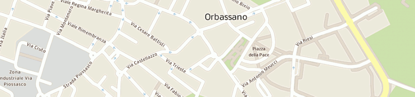 Mappa della impresa calvo michele a ORBASSANO