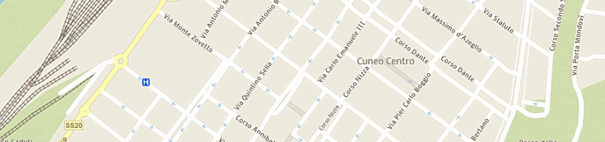Mappa della impresa valsangiovanni srl a CUNEO