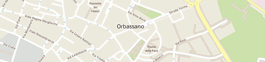 Mappa della impresa bar booni snc a ORBASSANO