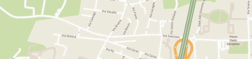 Mappa della impresa c e c snc di ciullo marco e roberto a RIVOLI