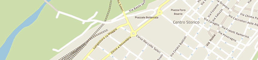 Mappa della impresa bottasso giulio a CUNEO