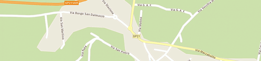 Mappa della impresa peirone dario a BOVES