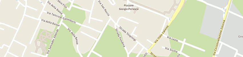 Mappa della impresa maestrello aladino a ORBASSANO