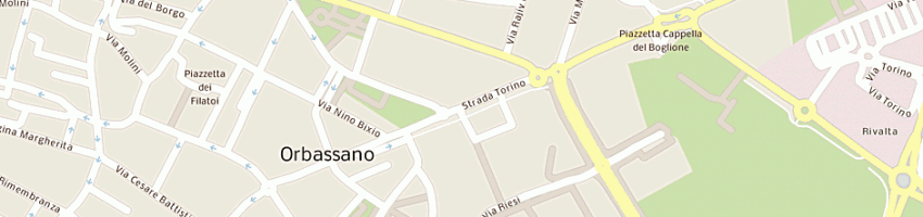 Mappa della impresa busceti antonino a ORBASSANO
