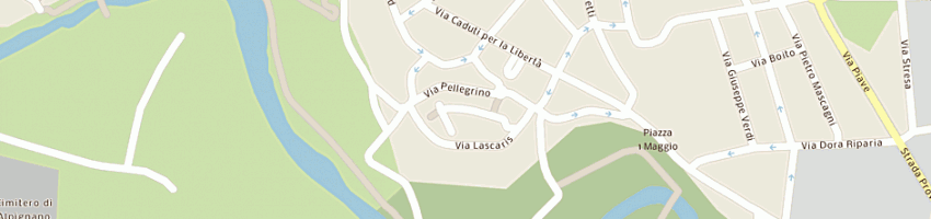 Mappa della impresa squillari carlo a PIANEZZA