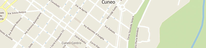 Mappa della impresa studio morris di donetti maurizio a CUNEO