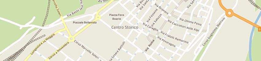 Mappa della impresa oftal a CUNEO