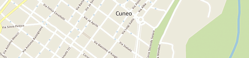 Mappa della impresa progei srl a CUNEO