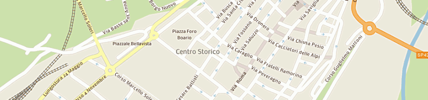 Mappa della impresa macellerie flli cavallo di cavallo p e c snc a CUNEO