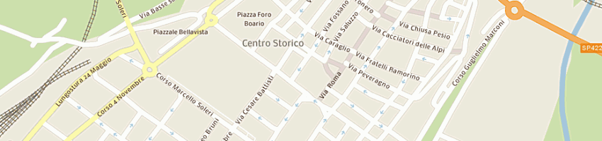 Mappa della impresa dellera terenzio a CUNEO
