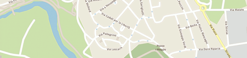 Mappa della impresa st vetrinistico d'immagine di comeri roberto a PIANEZZA