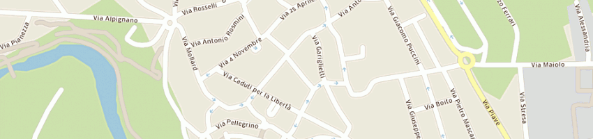 Mappa della impresa zucchero filato di alessandra sabbatelli a PIANEZZA