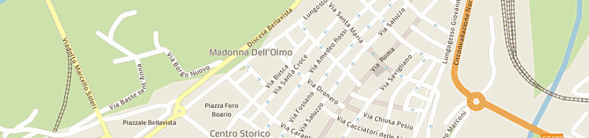 Mappa della impresa non solo parole sas di denise setton e c a CUNEO